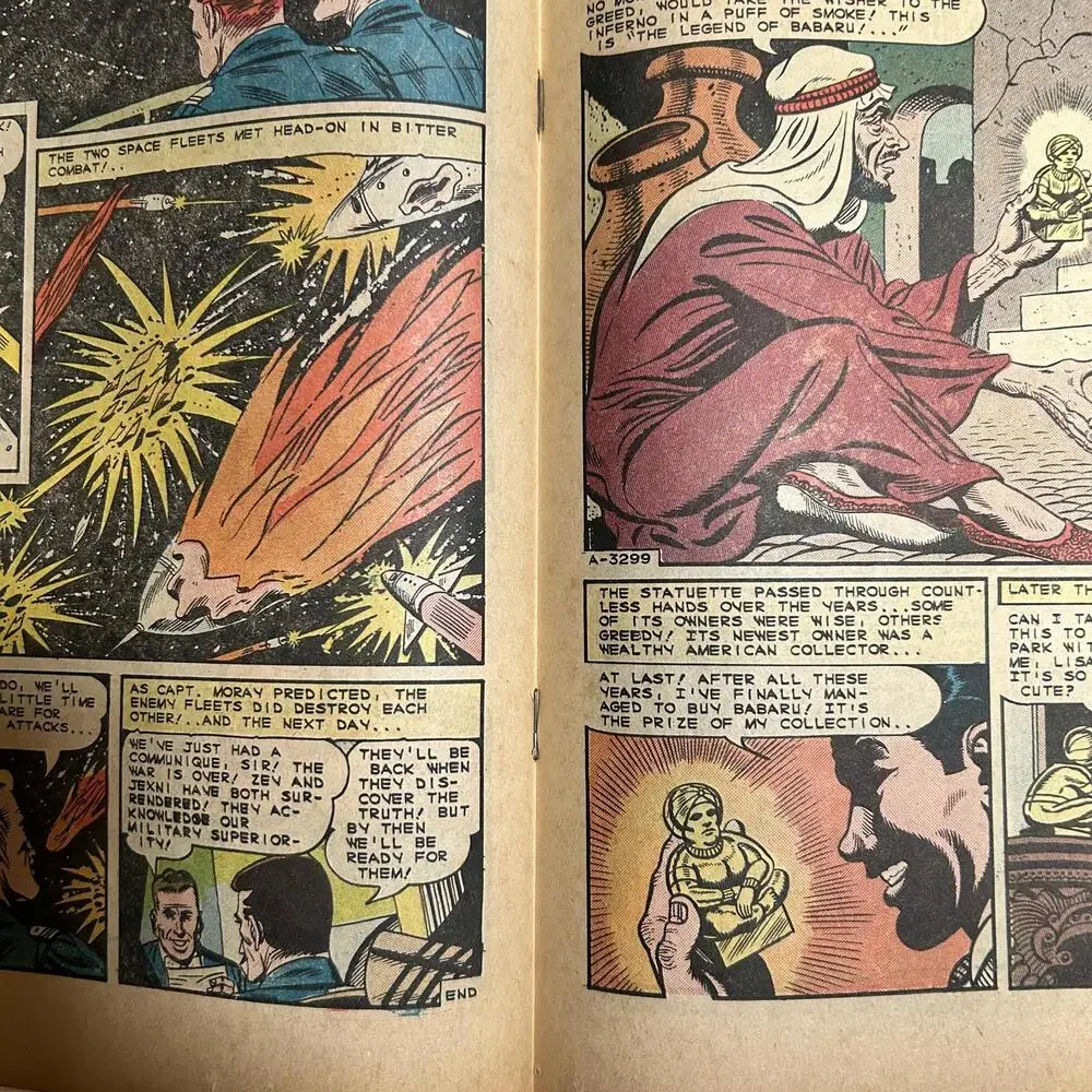 Charlton Unusual Tales 43 Comic Book Unisex OS Multi Good Silver Age Sci-Fi 1963